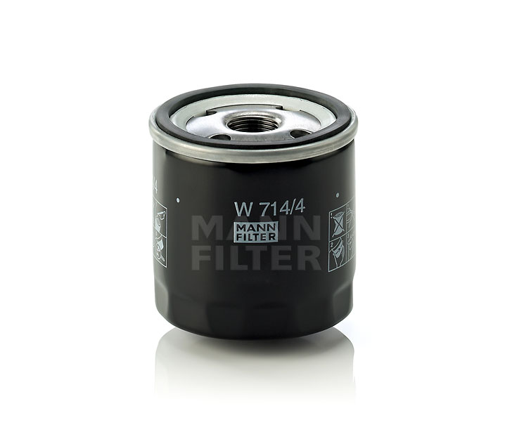 MANN-FILTER W 714/4 Filtre à huile Lancia Thesis 841 2.4 JTD (841.AXE1B0, 841.AXH110) 163CV 2006