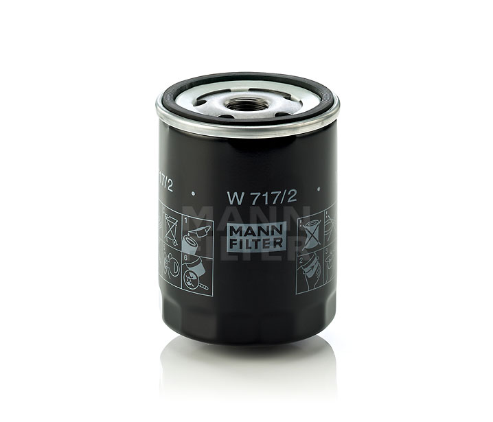 ABARTH MANN-FILTER Motoroliefilter W 717/2