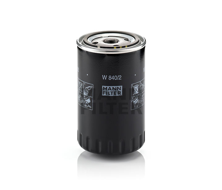 AUDI MANN-FILTER Filtros de aceite W 840/2