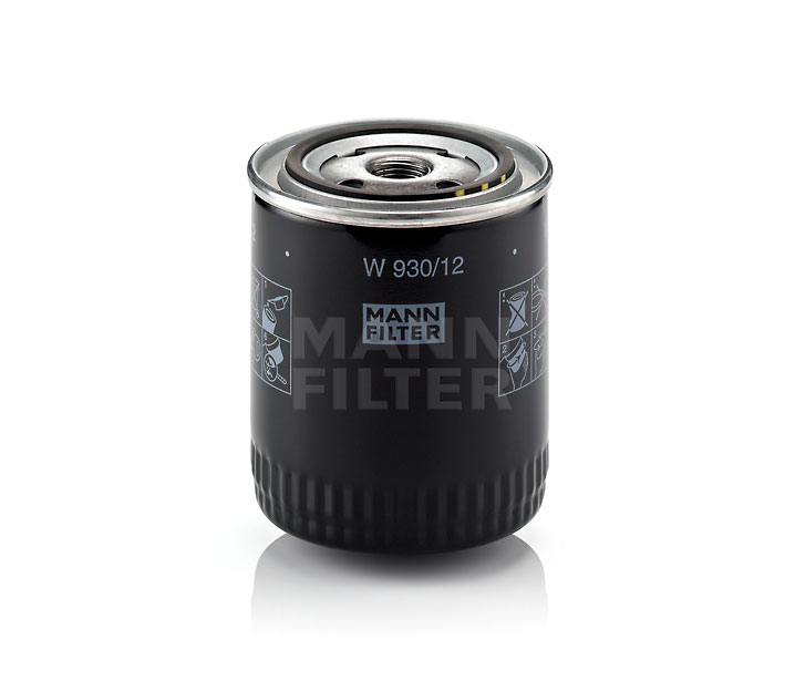 MANN-FILTER W 930/12 Filtro de aceite VAUXHALL Carlton Mk3 Familiar (V87) 2.3 TD Interc. 100 cv 23 DTR