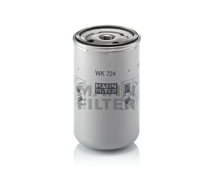 IVECO MANN-FILTER Polttoainesuodatin WK 724