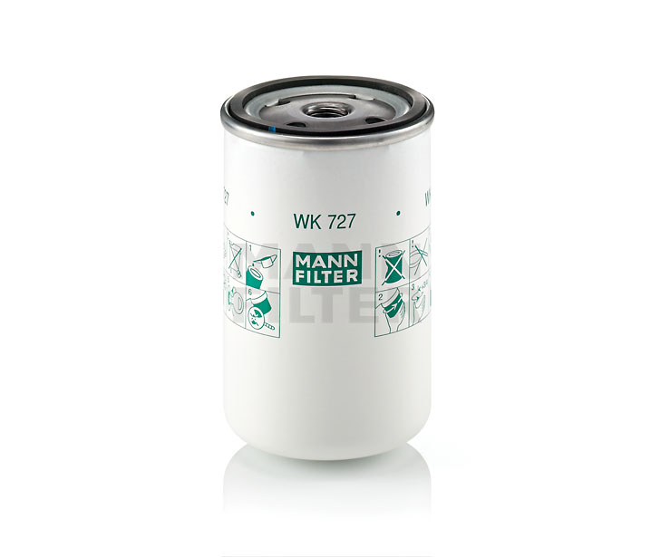 WK 727 MANN-FILTER Filtro de combustível preço