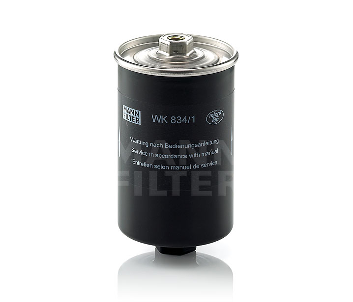 MANN-FILTER WK 834/1 Filtro de combustível Audi Cabriolet 8g7 b4 2.0 16V 140 cv ACE
